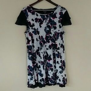 Kensie Flutter Sleeve Top size XL